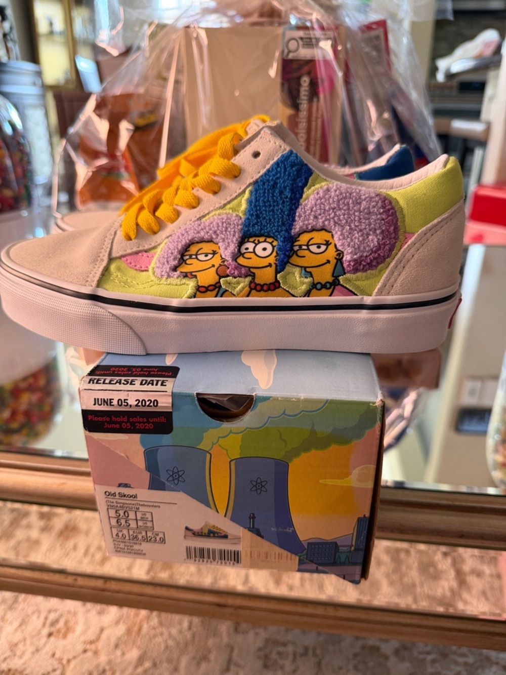 Vans Old Skool Sneakers - Yellow, Blue, Purple, Pink
